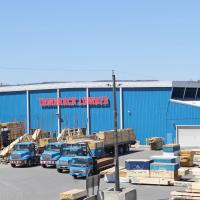 An Overview Of Tamarack's Lumber Yard in Burlington